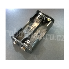 Držák na 2 tužkové baterie, 2x AA - klips